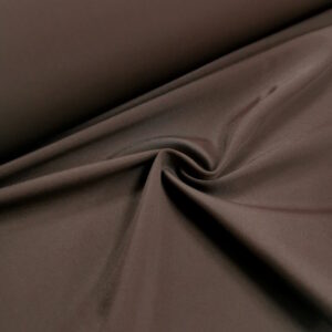 lycra mat marron chocolat foncé