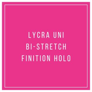 Lycra uni bi-stretch holo