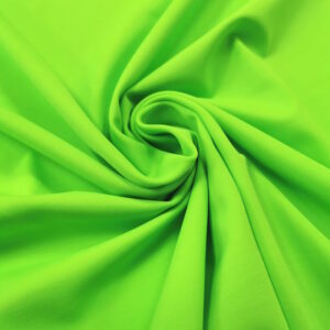 tissu lycra vert fluo