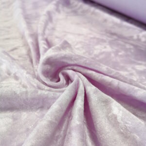 velours froissé uni mauve mc00364