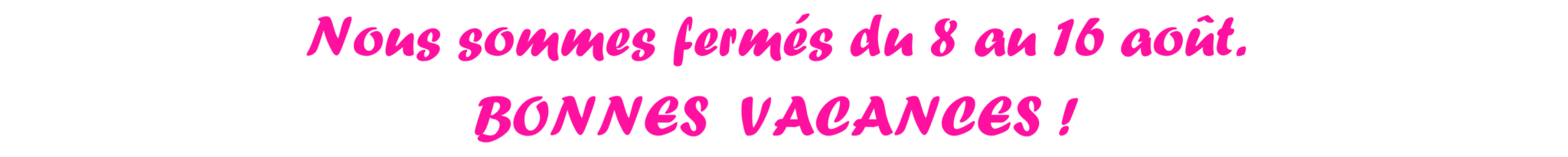 fermeture